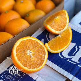 【新奇士蓝标橙】美国产区 新奇士3107橙子（黑标澳洲橙）口感嫩甜多汁，颗颗饱满 ！