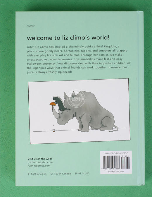 现货 英文原版 The Little World of Liz Climo 你今天真好看 莉兹 克里莫 辛普森一家 动画漫画制作者 卡哇伊 风格 萌 商品图4