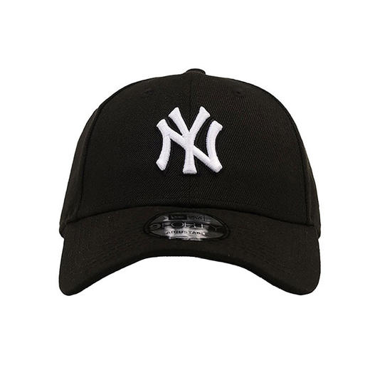 NewEra纽亦华棒球帽NY字母弯檐可调节嘻哈帽男女新款黑色棒球帽70346925 商品图1