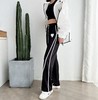 2022春季新款宽松高弹休闲裤运动裤女高腰显瘦垂坠感 商品缩略图1