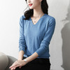 MZ117549低领毛衣女2022春秋很仙的心机上衣设计感内搭长袖洋气针织打底衫 商品缩略图2