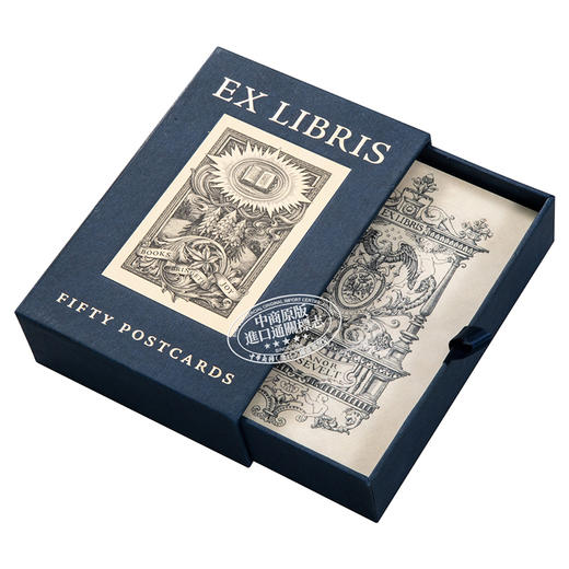 【中商原版】Ex Libris : Fifty Postcards 英文原版 藏书票的标志：50张 商品图3