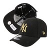 New Era纽亦华MLB纽约洋基队硬顶棒球帽男女NY遮阳弯檐鸭舌帽子 70335252-黑色 均码OSFA适合头围(56-62cm) 商品缩略图2
