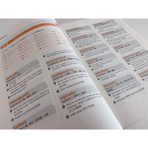 【新东方】3500词搞定托业考试 TOEIC 直击TOEIC考试要点 托业单词 托业词汇 新托业 托业词汇词根 新东方托业英语 商品图4