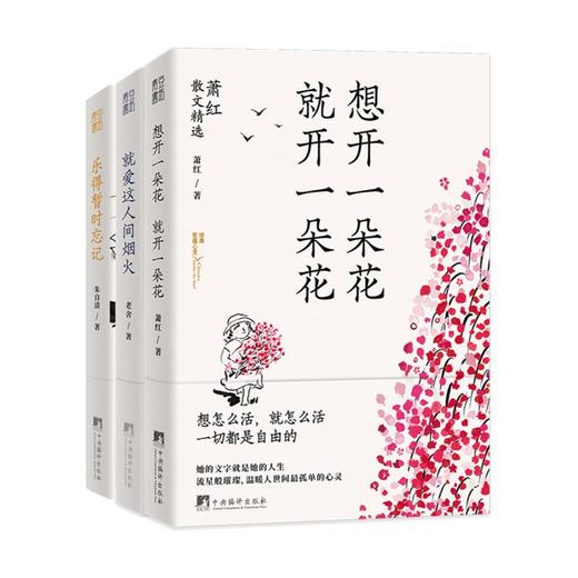 想开一朵花 就开一朵花+乐得暂时忘记+就爱这人间烟火 商品图0