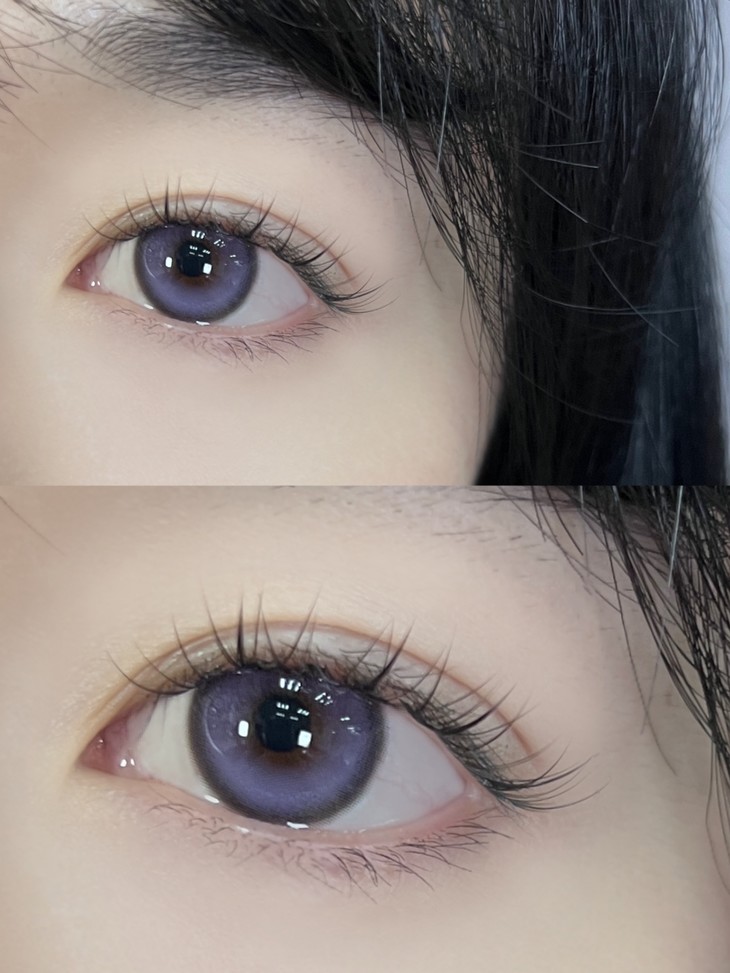 serltyca年抛隐形眼镜 紫薯姬14.5mm 1副/2片-VVCON美瞳网9