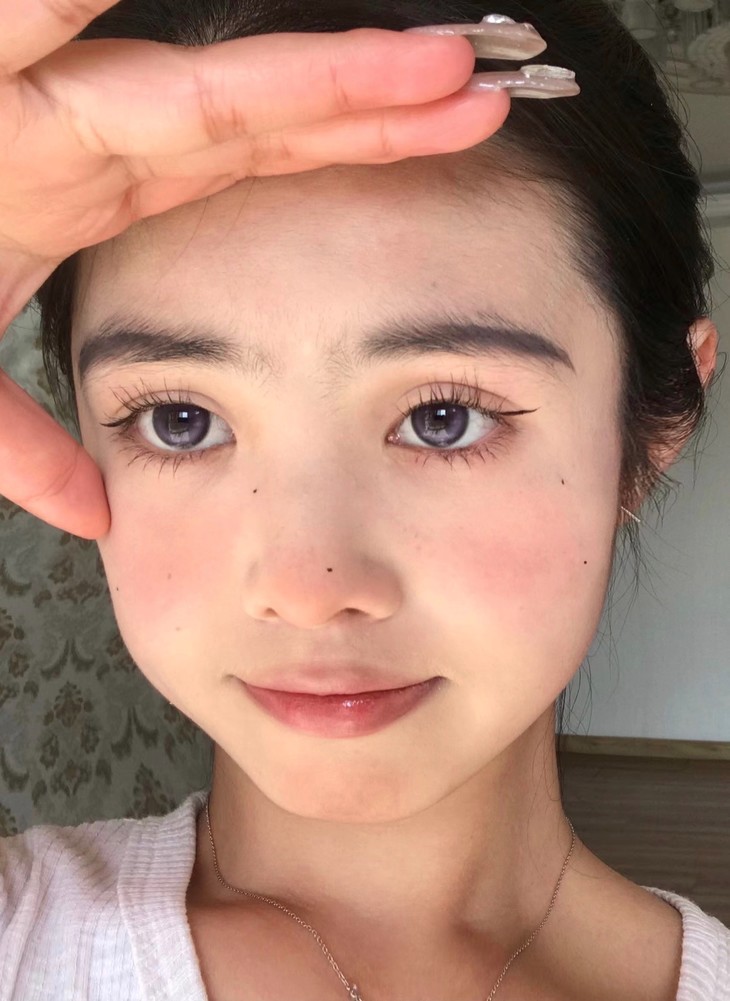 serltyca年抛隐形眼镜 紫薯姬14.5mm 1副/2片-VVCON美瞳网23