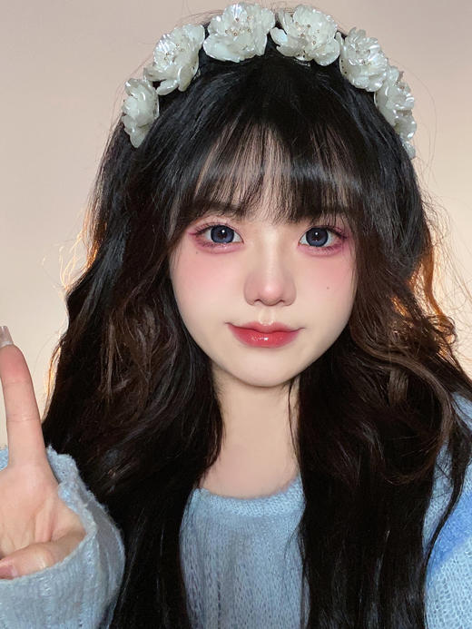 Winni&Milcacon旗下·M29 Blue ·14.5mm中大直径年抛美瞳 商品图10