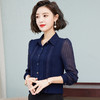 气质百搭，雪纺衬衫长袖打底衫洋气时尚百搭衬衣TR-CJ8113 商品缩略图0