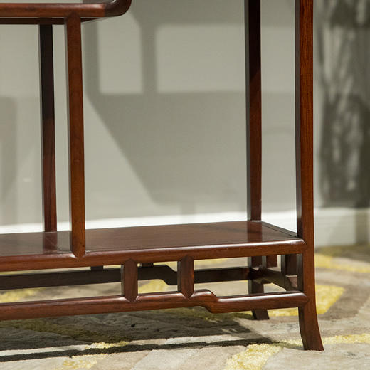 红木台式梯型博古架 商品图3