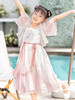 【凝琼玉】中国风女童超仙汉服短袖连衣裙夏季薄款汉元素改良 商品缩略图1