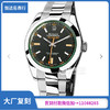 DJ劳力士MILGAUSS系列116400闪电针904L，绿色蓝宝石玻璃与原装一致！拒绝电镀，拒绝丝印. 尺寸：40mm搭载海鸥2824机芯采用蚝式钢锻造钢腕表表壳，属904L钢一类 商品缩略图0