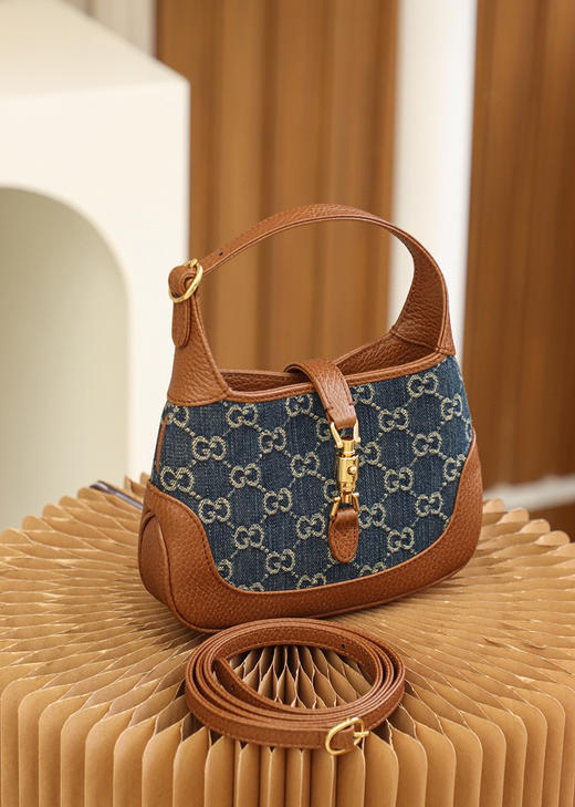 𝙅𝙖𝙘𝙠𝙞𝙚 1961 𝙈𝙞𝙣𝙞复古牛仔系列 原厂皮#637092# 商品图1