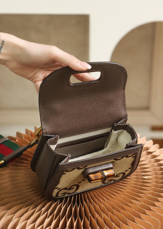 ▪️𝐌𝐢𝐧𝐢双𝐆图案 王炸竹节#686864#正品皮▪️ 商品图6