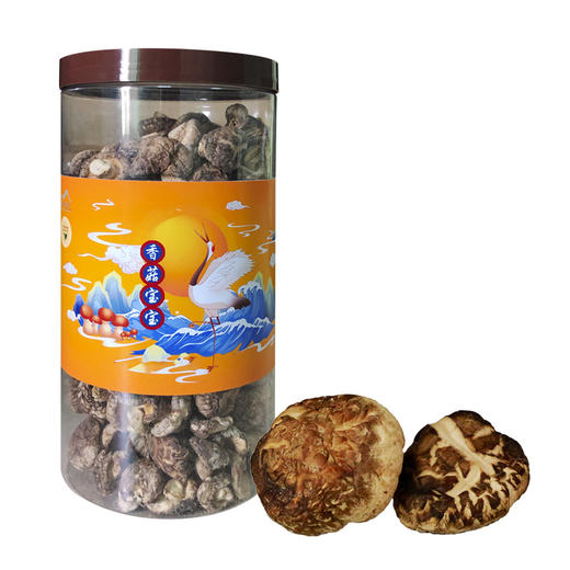 林中宝原木小香菇250克/瓶（助农产品） 商品图0