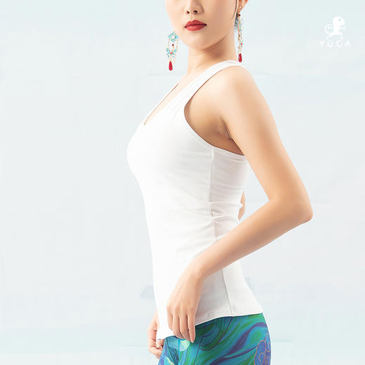 壁虎瑜伽【2204SY166】美背防震背心（有胸垫） 商品图3