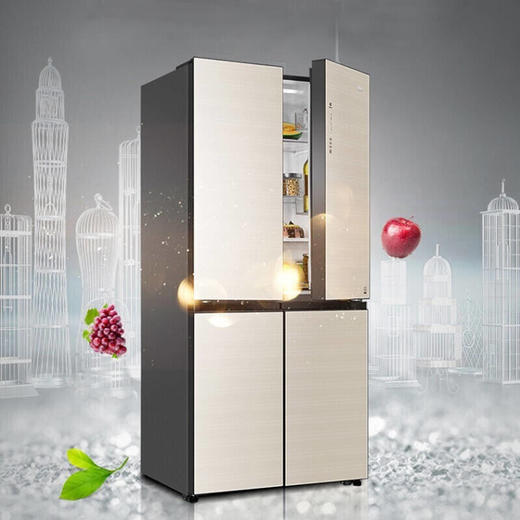 海尔469升风冷变频十字对开门冰箱BCD-469WDCO 商品图0