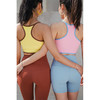 【肌理】甜美撞色带胸垫运动背心 商品缩略图1