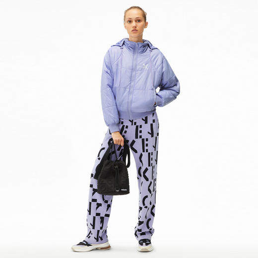 【一】KENZO 高田贤三 箭头标识 女士棉服 浅紫 FC52 OU090 565 65 商品图3