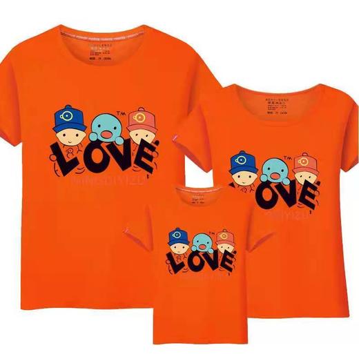 黛唯梵母女装夏季潮流网红洋气棉短袖亲子装时尚春秋款一家三四口家庭装国庆清明出游 商品图6