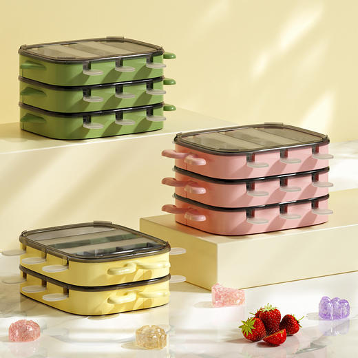 【卡通雪糕6宫格模具】食品级家用冰棍冰淇淋模具 环保硅胶DIY棒盒冰模具 商品图1