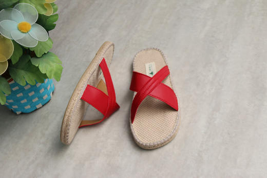 【买麻鞋，雅路人】防脚臭，休闲凉拖亚麻鞋手工鞋YT-12 商品图2