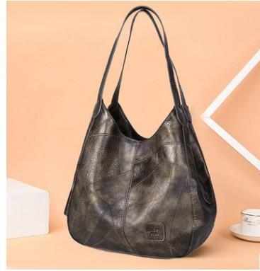 XS复古软皮质单肩包百搭单肩包简约手提托特包 商品图5