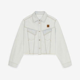 【二】KENZO 高田贤三 露肚装小虎头 女士牛仔外套 浅蓝 FC52 DV231 6FA 67