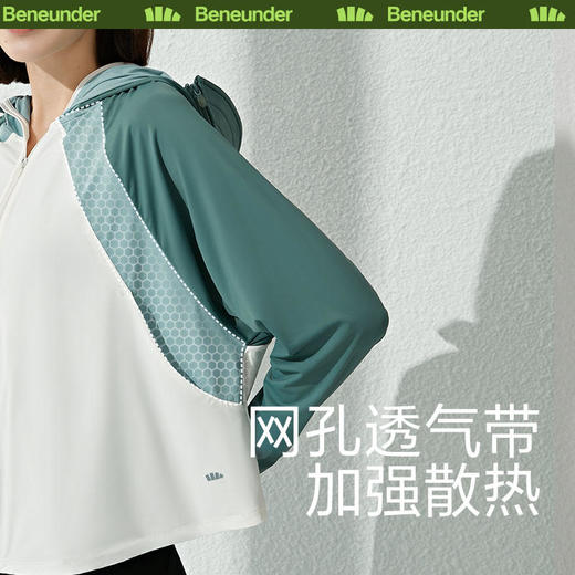 【22年迭代顶配】蕉下冰触系列浅息披肩防晒服  披肩防晒衣女夏季防紫外线冰丝防晒衫透气超薄款皮肤衣防晒服 商品图2