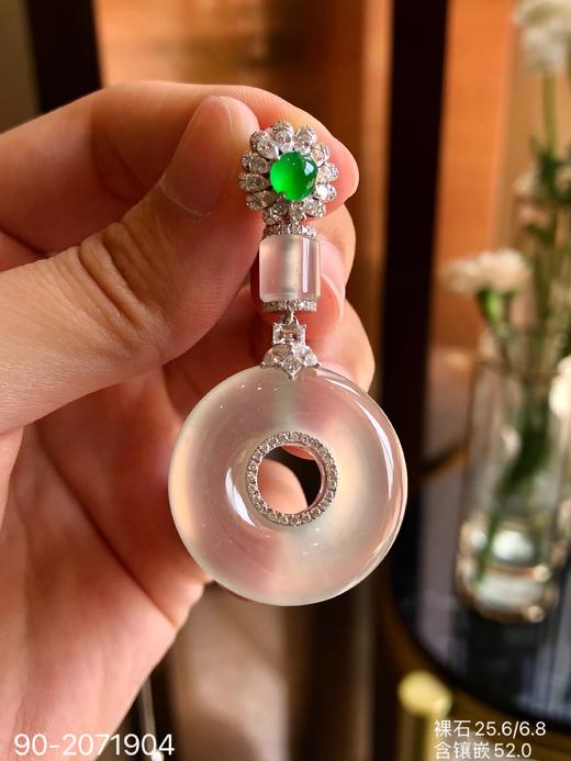 玻璃平安扣吊坠  68999【90-2071904】 商品图5