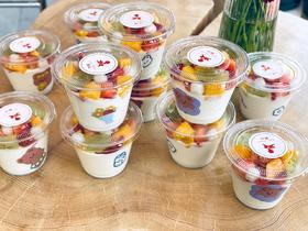 mini水果椰子冻杯