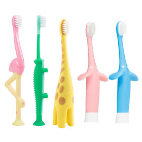 布朗博士婴幼儿训练牙刷柔软刷毛宝宝乳牙刷可立0-4岁DBS-HG013/HG014/HG058/HG059/HG060/DBS-HG098/DBS-HG095/DBS-HG096