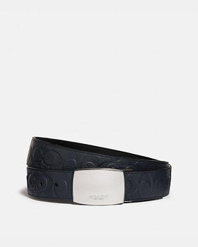 COACH 蔻驰 饰片扣可剪裁双面腰带，38MM