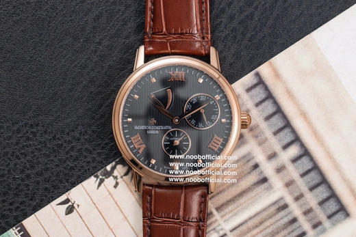 NOOB出品 江诗丹顿动能星期日历款，TRADITIONNELLE传袭系列47200/000G-9019多功能腕表，3位日历 商品图4