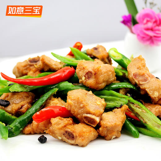 如意三宝蒜香小排半成品预制菜快手菜400g*3 商品图5