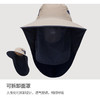 户外速干渔夫帽护颈护脸透气防晒帽男女夏季旅游太阳大码钓鱼帽子 商品缩略图3