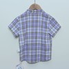 MX假日城堡男童衬衫(K2B1606)   紫格 商品缩略图1