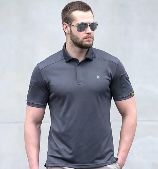 龙牙户外速干衣短袖B2级五代战术翻领衫速干POLO衫t恤男 商品图2