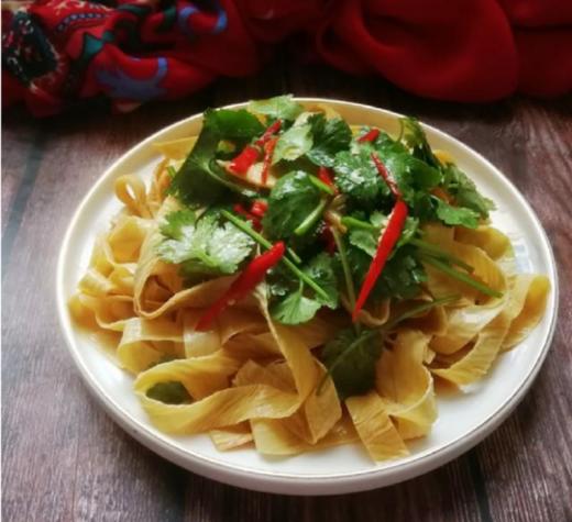 香菜拌腐皮 商品图0