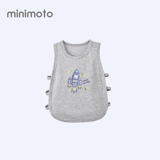 小米米童衣夏日倾情镂空背心/牛油果/灰色/浅蓝/黄色MIM-YX15 商品图3