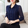 气质百搭，雪纺衬衫长袖打底衫洋气时尚百搭衬衣TR-CJ8113 商品缩略图5