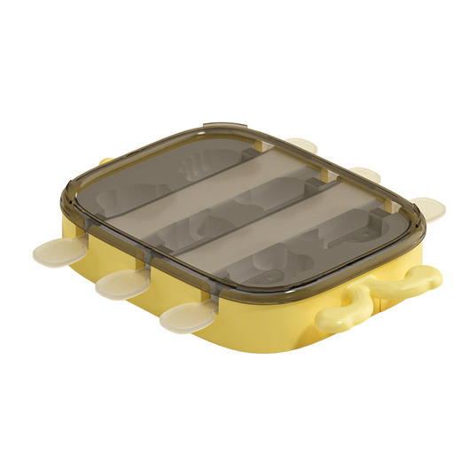 【卡通雪糕6宫格模具】食品级家用冰棍冰淇淋模具 环保硅胶DIY棒盒冰模具 商品图4