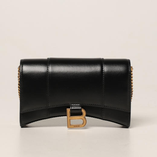 【二】BALENCIAGA 巴黎世家 女士单肩包 黑色 656050 1QJ4M 1000 商品图0