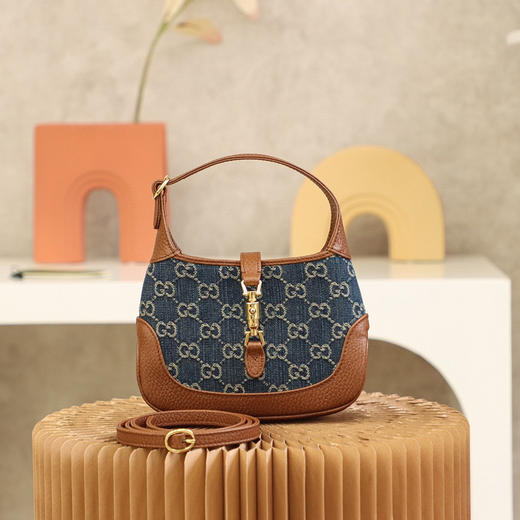 𝙅𝙖𝙘𝙠𝙞𝙚 1961 𝙈𝙞𝙣𝙞复古牛仔系列 原厂皮#637092# 商品图0