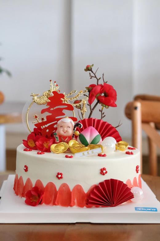 蛋糕定制—祝寿 商品图0