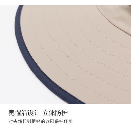 户外速干渔夫帽护颈护脸透气防晒帽男女夏季旅游太阳大码钓鱼帽子 商品图4
