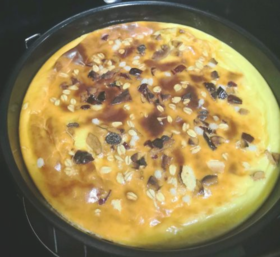 空气炸锅简单3部做出好吃的酸奶蛋糕