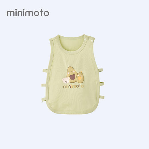 小米米童衣夏日倾情镂空背心/牛油果/灰色/浅蓝/黄色MIM-YX15 商品图0