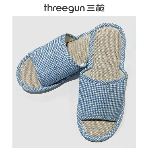 夏日亚麻居家拖鞋（女款） 商品图0