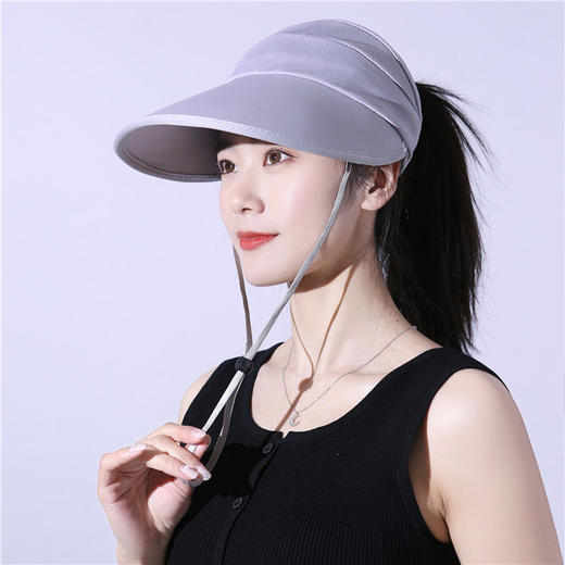 防晒帽子+面罩两件套组合装夏季百搭款2022年爆款推荐户外骑车帽 商品图4